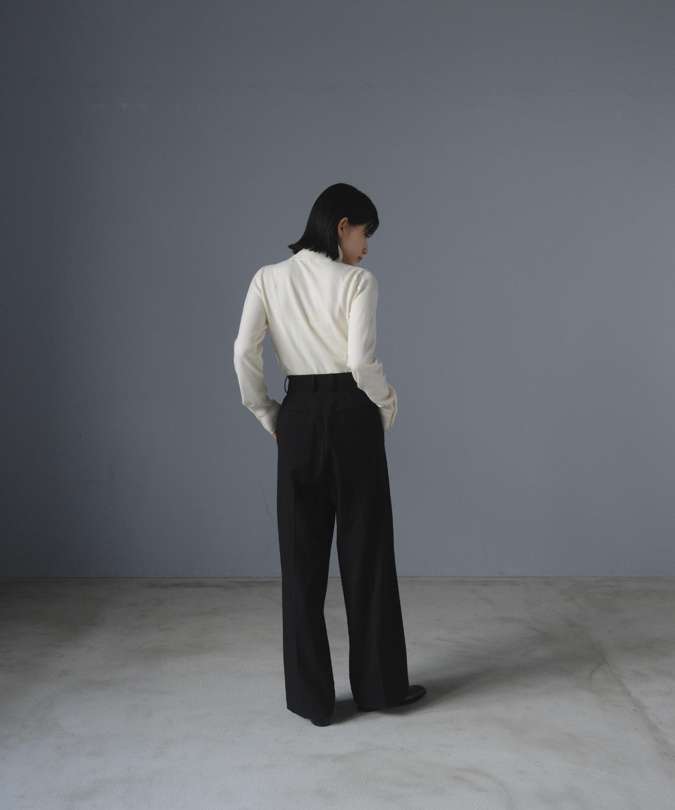 ≪通常販売≫wool like straight slacks（ウールライクストレートスラックス）≪2025年10月2日12:00販売開始≫