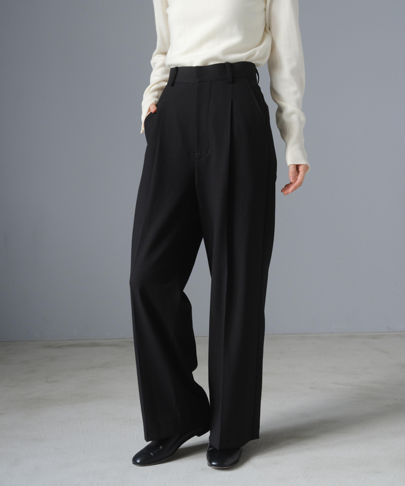 ≪通常販売≫wool like straight slacks（ウールライクストレートスラックス）≪2025年10月2日12:00販売開始≫