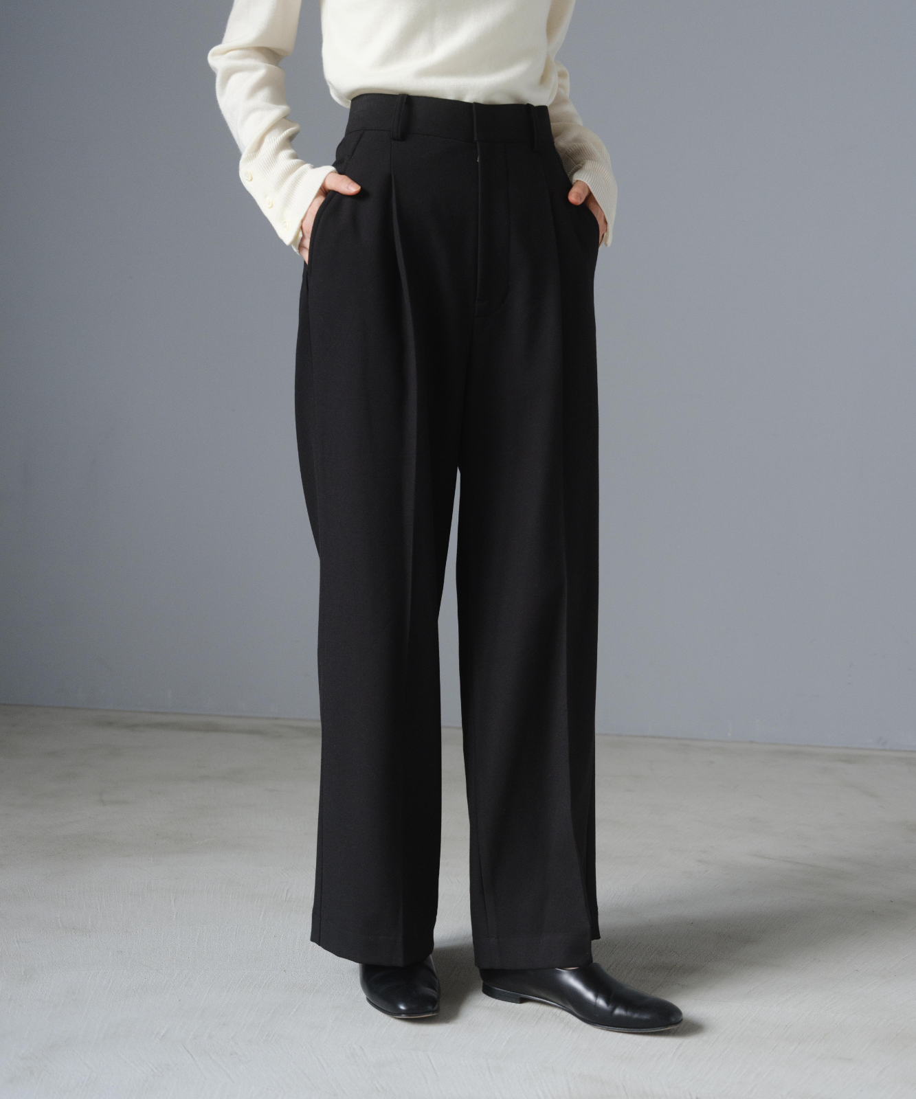 ≪通常販売≫wool like straight slacks（ウールライクストレートスラックス）≪2025年10月2日12:00販売開始≫