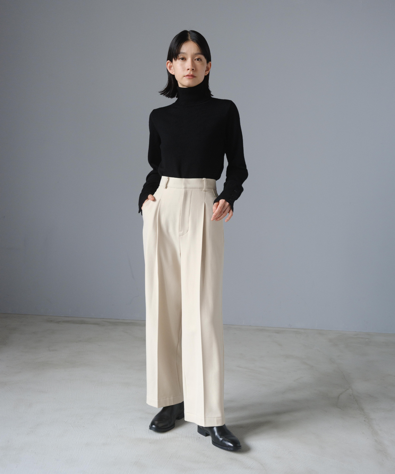 ≪通常販売≫wool like straight slacks（ウールライクストレートスラックス）≪2025年10月2日12:00販売開始≫