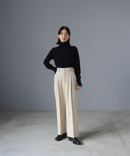 ≪通常販売≫wool like straight slacks（ウールライクストレートスラックス）≪2025年10月2日12:00販売開始≫