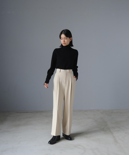 ≪通常販売≫wool like straight slacks（ウールライクストレートスラックス）≪2025年10月2日12:00販売開始≫