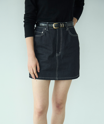 ≪web展示会≫adjust denim mini skirt（アジャストデニムミニスカート）≪2025年2月3日12:00販売開始≫ ≪2025年6月発送予定≫