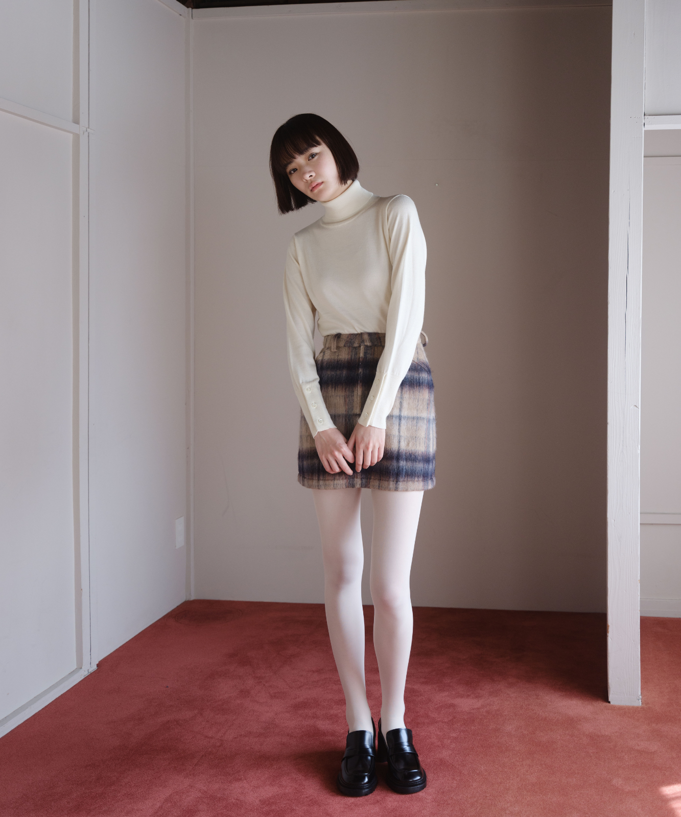 ≪通常販売≫shaggy mini skirt(シャギーミニスカート) – THE MUSEUM ≪通常販売≫shaggy mini skirt(シャギーミニスカート) – THE MUSEUM