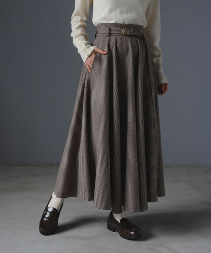 ≪通常販売≫gunclub check super flare skirt（ガンクラブチェックスーパーフレアスカート）≪2025年9月12日15:00販売開始≫