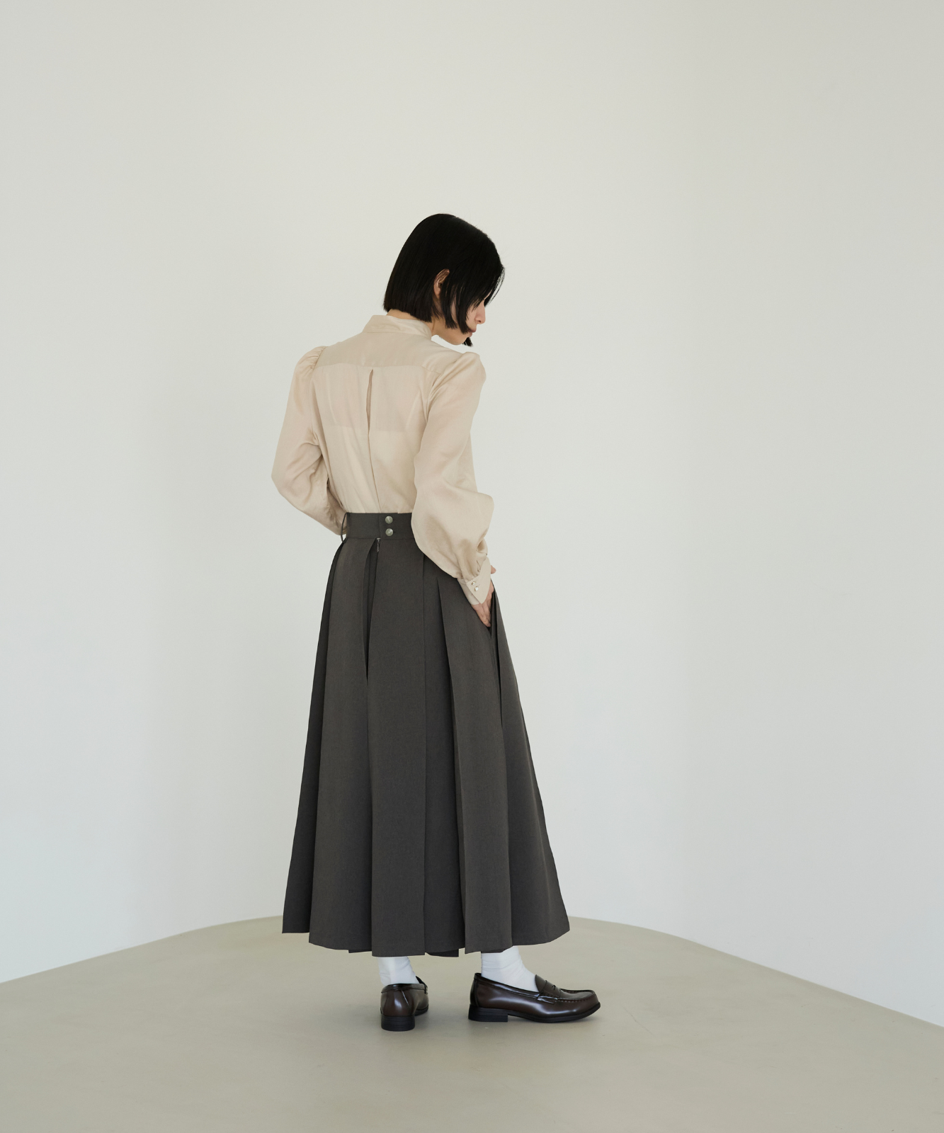 ≪通常販売≫primitive tuck skirt (プリミティブタックスカート ≪通常販売≫primitive tuck skirt (プリミティブタックスカート
