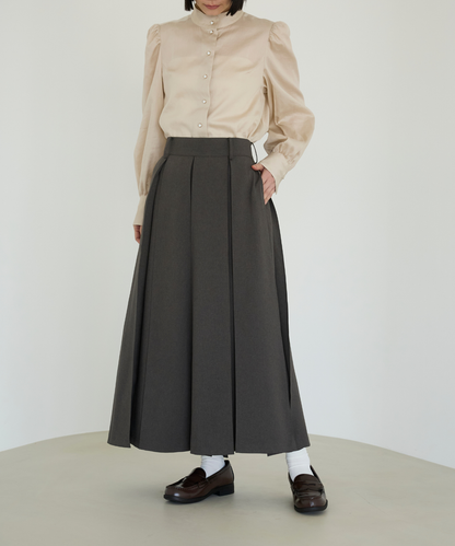 ≪通常販売≫primitive tuck skirt （プリミティブタックスカート）