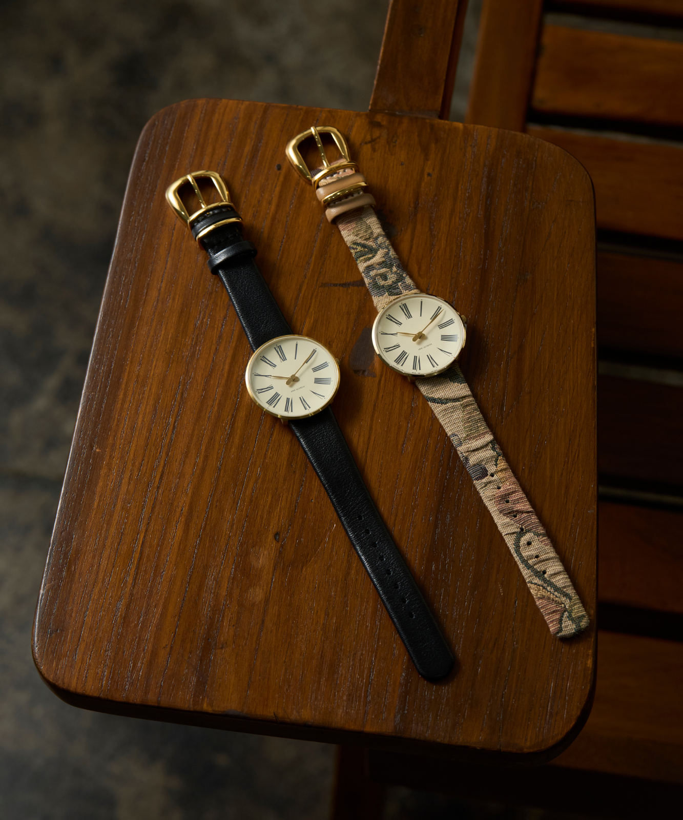 ≪通常販売≫ARNE JACOBSEN × foufou "ROMAN" WATCH - jacquard belt "viatic" -≪2025年9月16日15:00販売開始≫