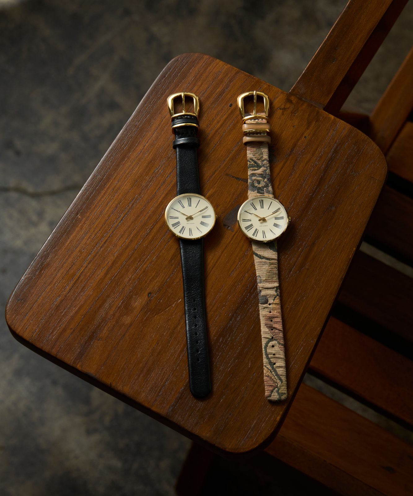 ≪通常販売≫ARNE JACOBSEN × foufou "ROMAN" WATCH - jacquard belt "viatic" -≪2025年9月16日15:00販売開始≫