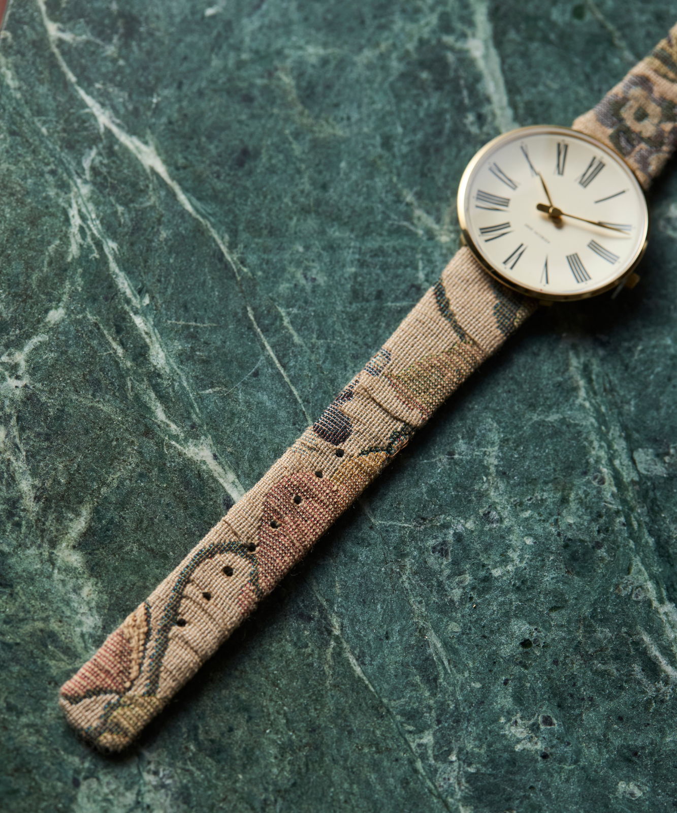 ≪通常販売≫ARNE JACOBSEN × foufou "ROMAN" WATCH - jacquard belt "viatic" -≪2025年9月16日15:00販売開始≫