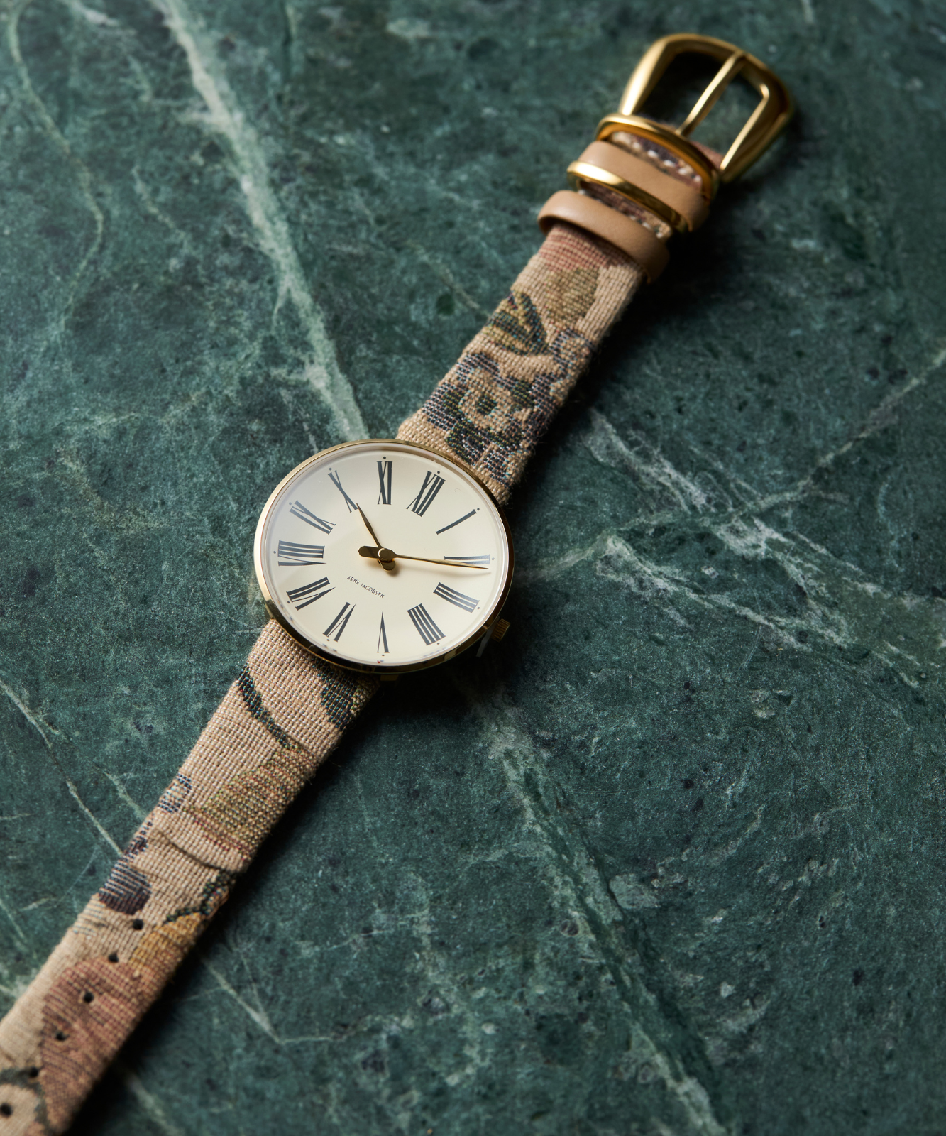 ≪通常販売≫ARNE JACOBSEN × foufou "ROMAN" WATCH - jacquard belt "viatic" -≪2025年9月16日15:00販売開始≫