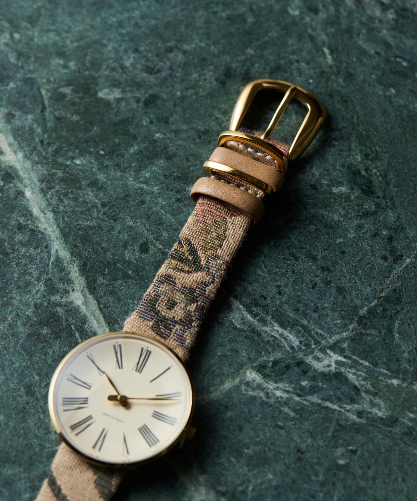 ≪通常販売≫ARNE JACOBSEN × foufou "ROMAN" WATCH - jacquard belt "viatic" -≪2025年9月16日15:00販売開始≫