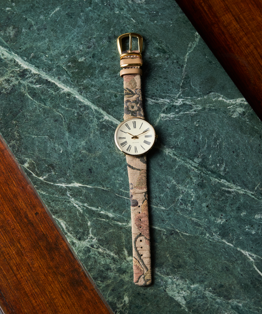 ≪通常販売≫ARNE JACOBSEN × foufou "ROMAN" WATCH - jacquard belt "viatic" -≪2025年9月16日15:00販売開始≫