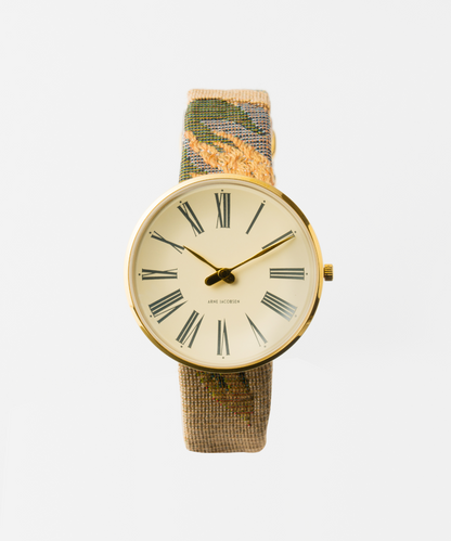 ≪通常販売≫ARNE JACOBSEN × foufou "ROMAN" WATCH - jacquard belt "viatic" -≪2025年9月16日15:00販売開始≫