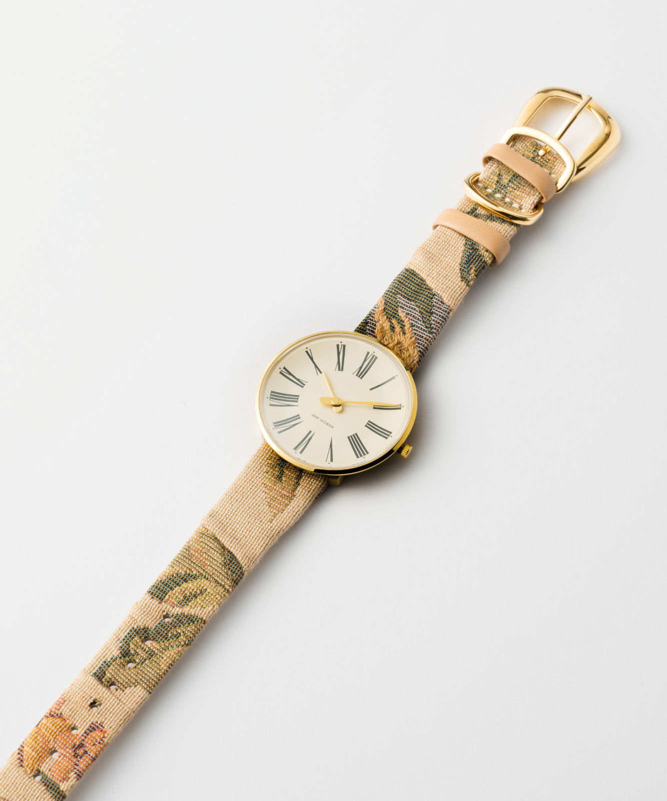 ≪通常販売≫ARNE JACOBSEN × foufou "ROMAN" WATCH - jacquard belt "viatic" -≪2025年9月16日15:00販売開始≫