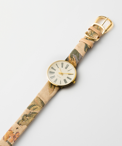 ≪通常販売≫ARNE JACOBSEN × foufou "ROMAN" WATCH - jacquard belt "viatic" -≪2025年9月16日15:00販売開始≫