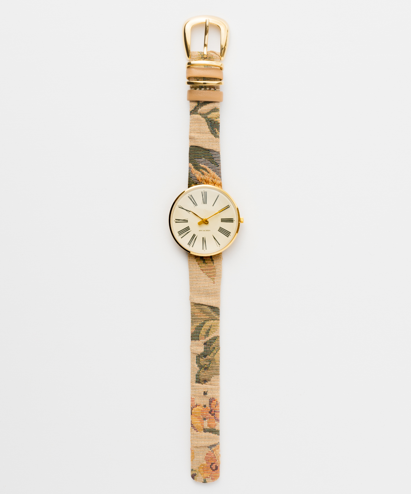 ≪通常販売≫ARNE JACOBSEN × foufou "ROMAN" WATCH - jacquard belt "viatic" -≪2025年9月16日15:00販売開始≫