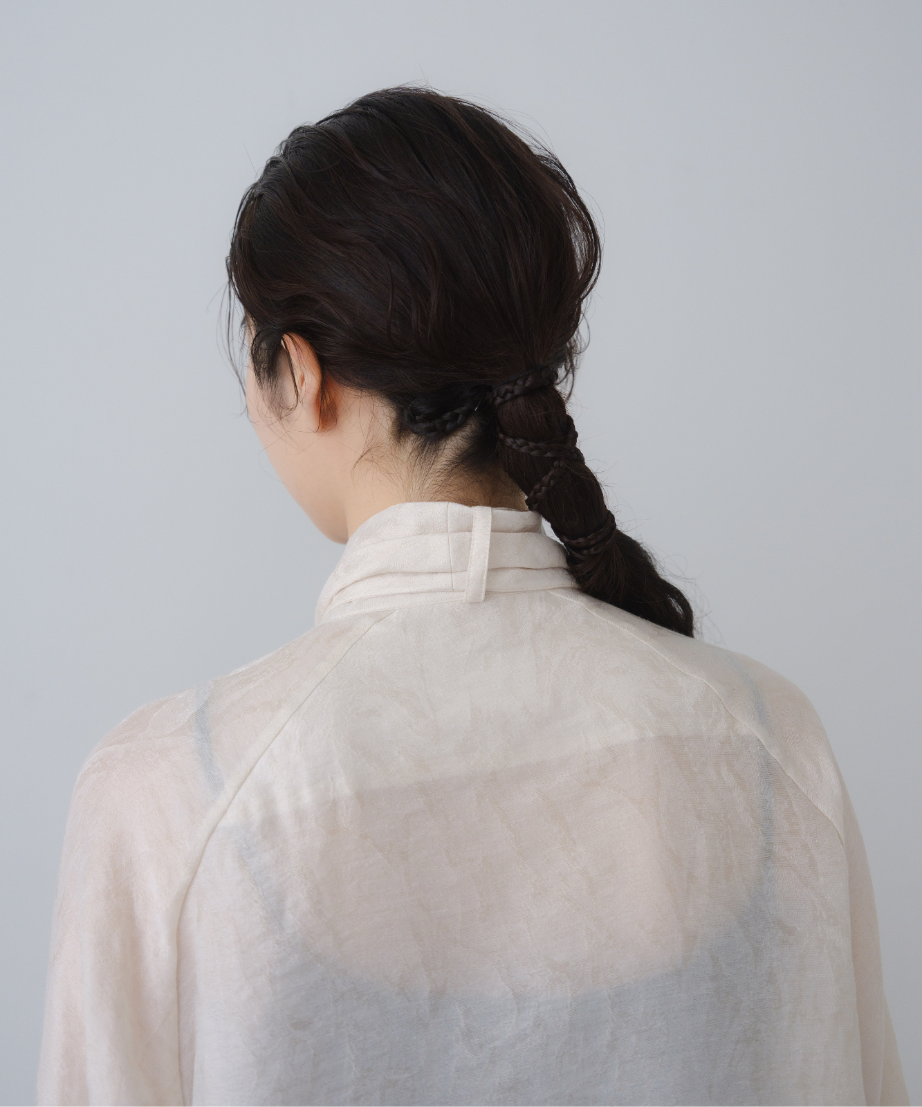 ≪web展示会≫big ribbon jacquard blouse（ビッグリボンジャカードブラウス）≪2025年8月1日12:00販売開始≫≪2026年2月発送予定≫