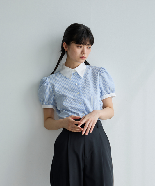 ≪通常販売≫charming stripe blouse （チャーミングストライプブラウス）≪2026年04月13日12:00販売開始≫