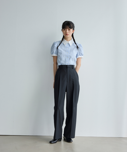 ≪通常販売≫charming stripe blouse （チャーミングストライプブラウス）