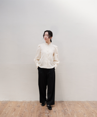 ≪通常販売≫double gaze blouse （ダブルガーゼブラウス）