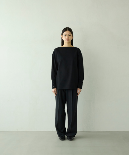 ≪通常販売≫foufou basque shirt（無地） （フーフーバスクシャツ）≪2026年01月30日12:00販売開始≫