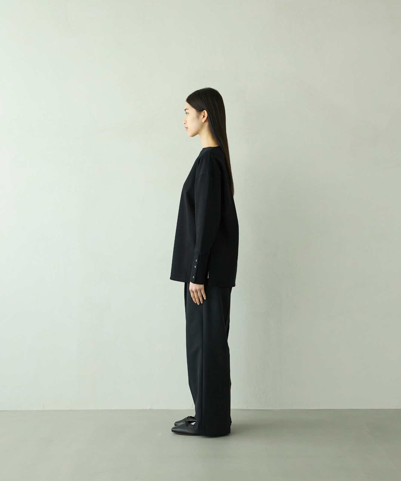 ≪通常販売≫foufou basque shirt（無地） （フーフーバスクシャツ）≪2026年01月30日12:00販売開始≫