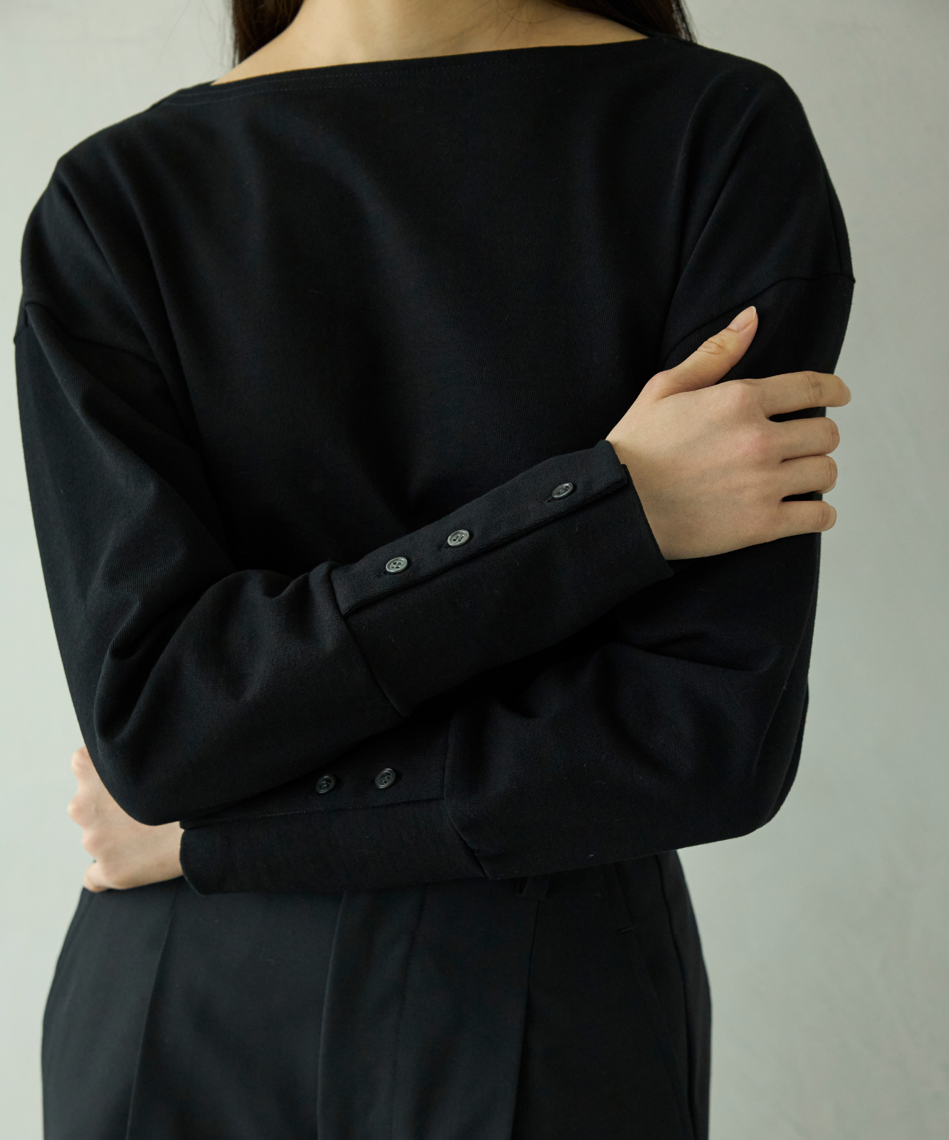 ≪通常販売≫foufou basque shirt（無地） （フーフーバスクシャツ）≪2026年01月30日12:00販売開始≫