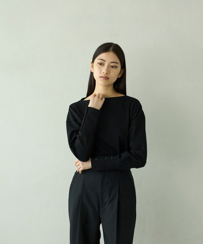 ≪通常販売≫foufou basque shirt（無地） （フーフーバスクシャツ）≪2026年01月30日12:00販売開始≫