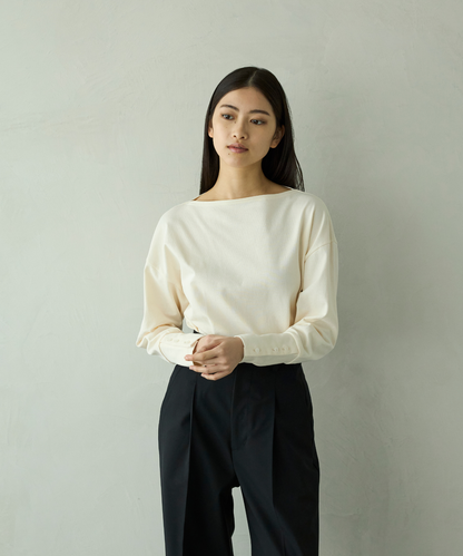 ≪通常販売≫foufou basque shirt（無地） （フーフーバスクシャツ）≪2026年01月30日12:00販売開始≫