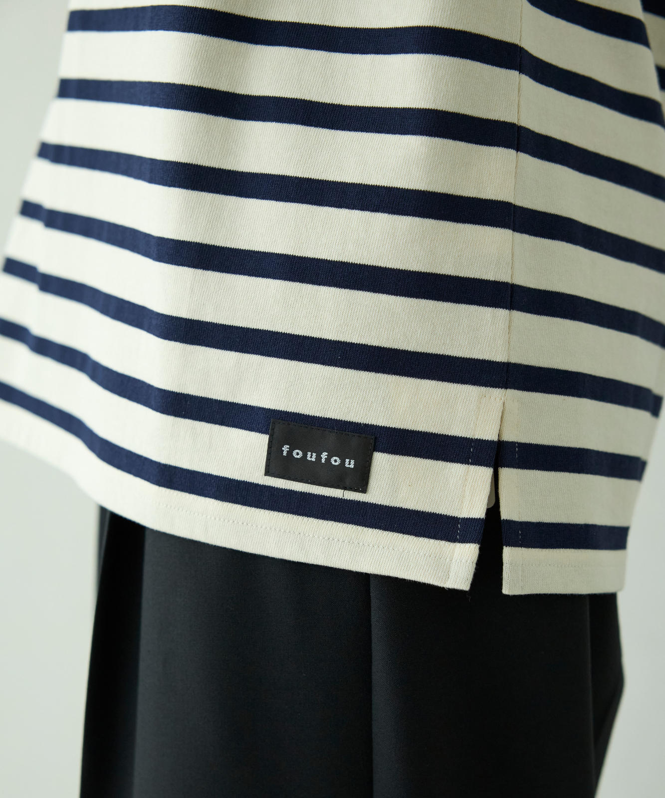 ≪通常販売≫foufou basque shirt（ボーダー） （フーフーバスクシャツ）≪2026年01月30日12:00販売開始≫