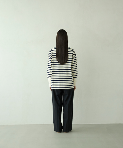 ≪通常販売≫foufou basque shirt（ボーダー） （フーフーバスクシャツ）≪2026年01月30日12:00販売開始≫