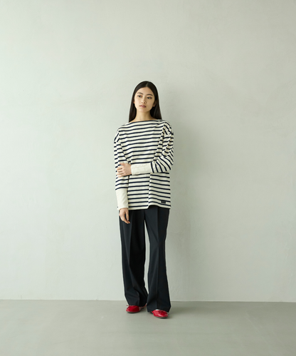 ≪通常販売≫foufou basque shirt（ボーダー） （フーフーバスクシャツ）≪2026年01月30日12:00販売開始≫