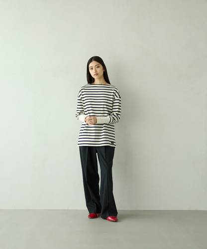 ≪通常販売≫foufou basque shirt（ボーダー） （フーフーバスクシャツ）≪2026年01月30日12:00販売開始≫