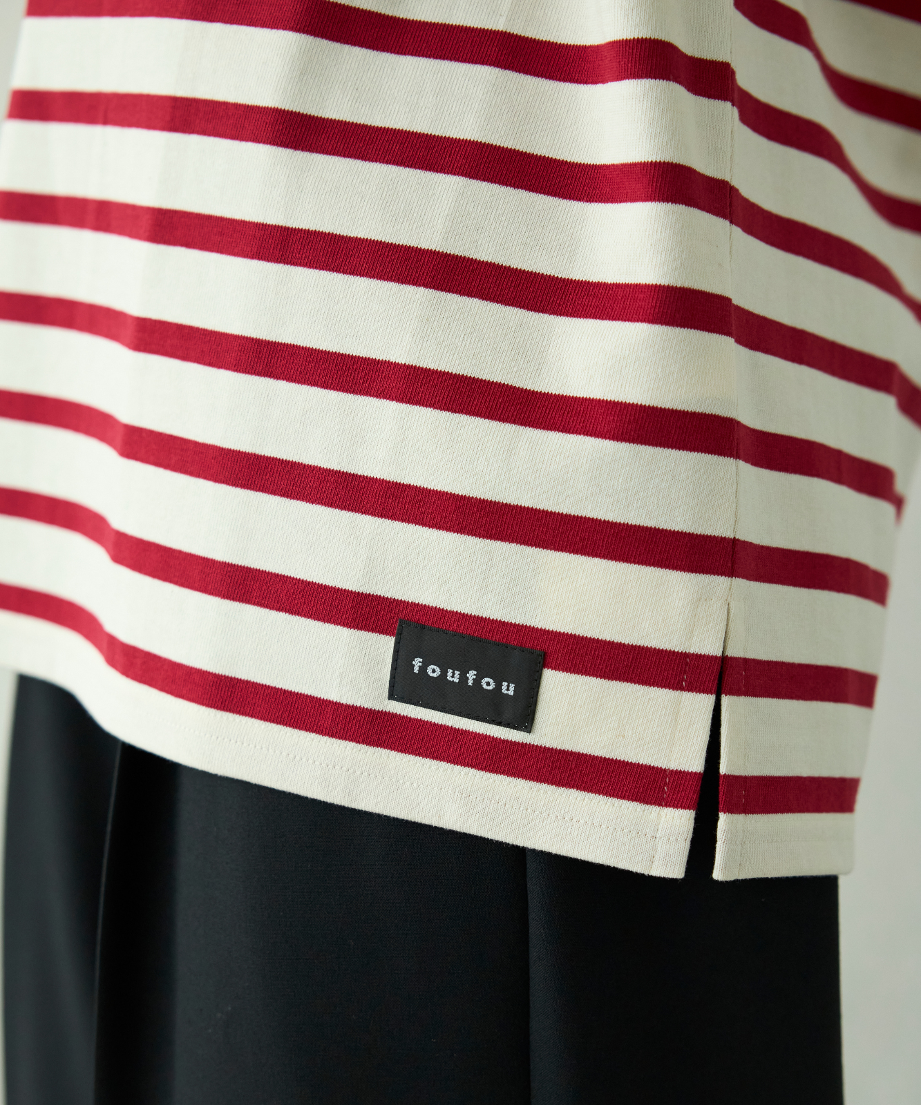 ≪通常販売≫foufou basque shirt（ボーダー） （フーフーバスクシャツ）≪2026年01月30日12:00販売開始≫