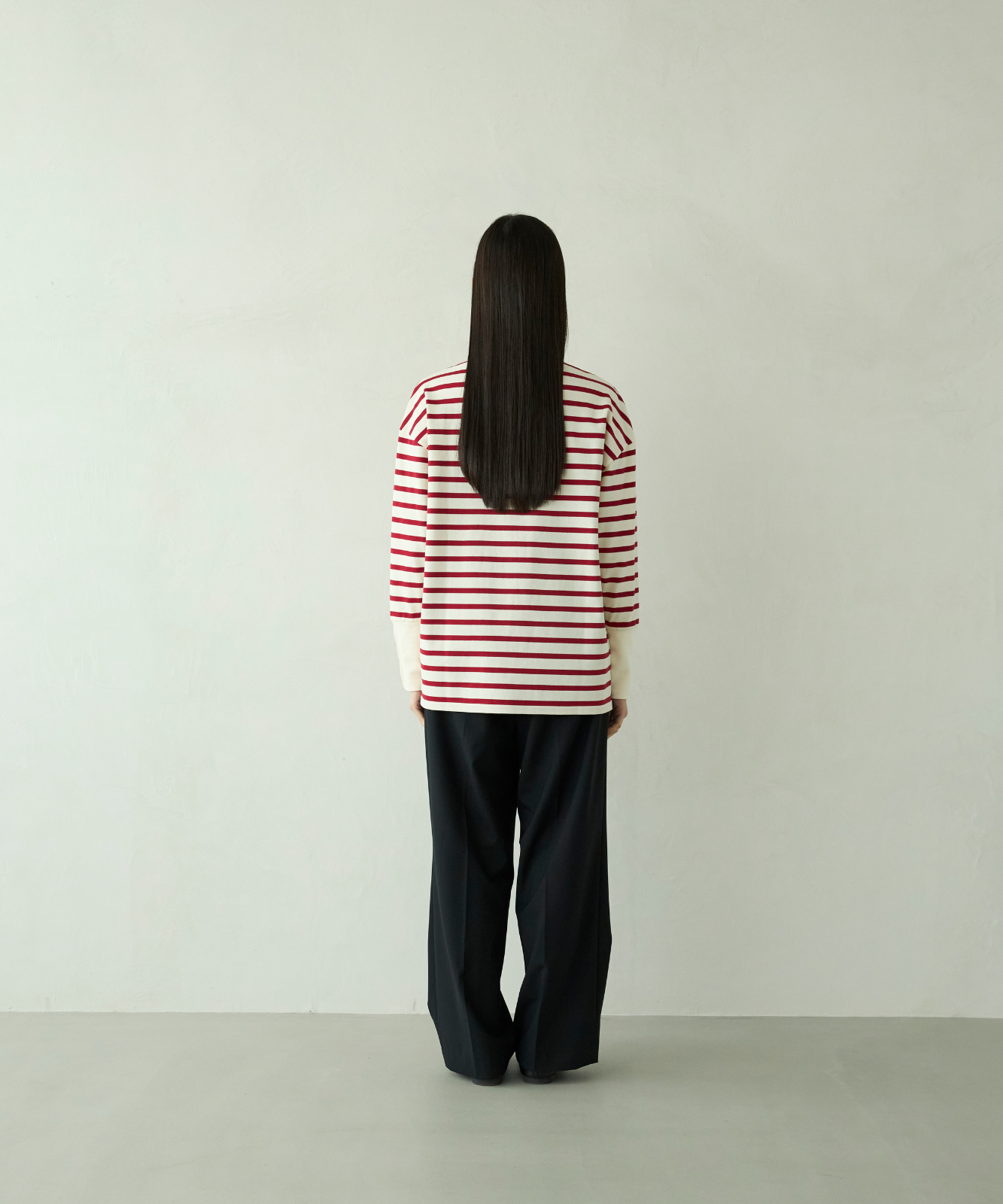 ≪通常販売≫foufou basque shirt（ボーダー） （フーフーバスクシャツ）≪2026年01月30日12:00販売開始≫