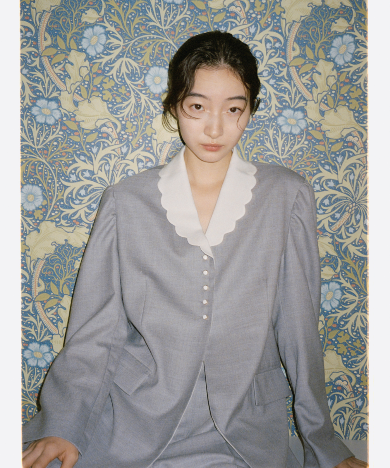 ≪web展示会≫scallop tailored jacket（スカラップテーラードジャケット）≪2025年8月1日12:00販売開始≫≪2026年1月発送予定≫