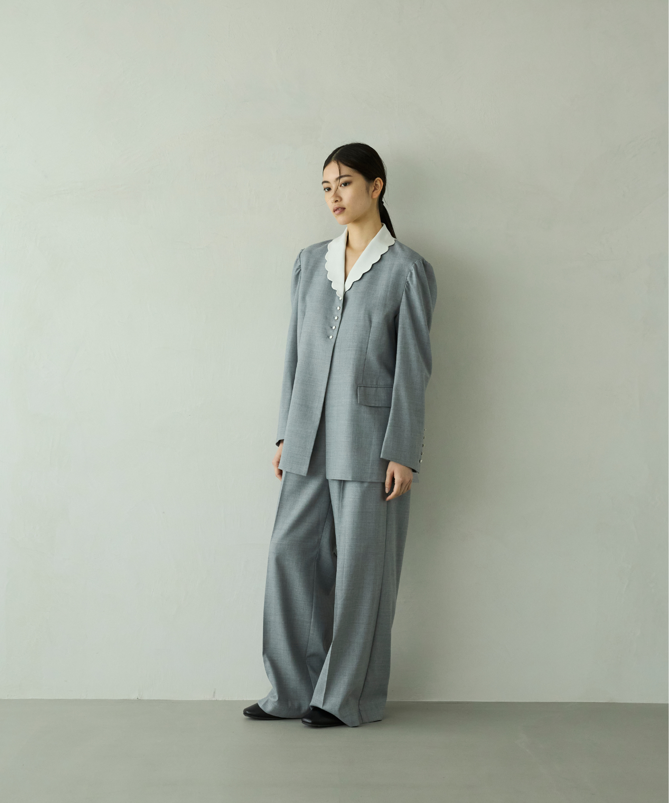 ≪通常販売≫three tuck easy wide pants（スリータックイージーワイドパンツ）≪2026年01月09日12:00販売開始≫