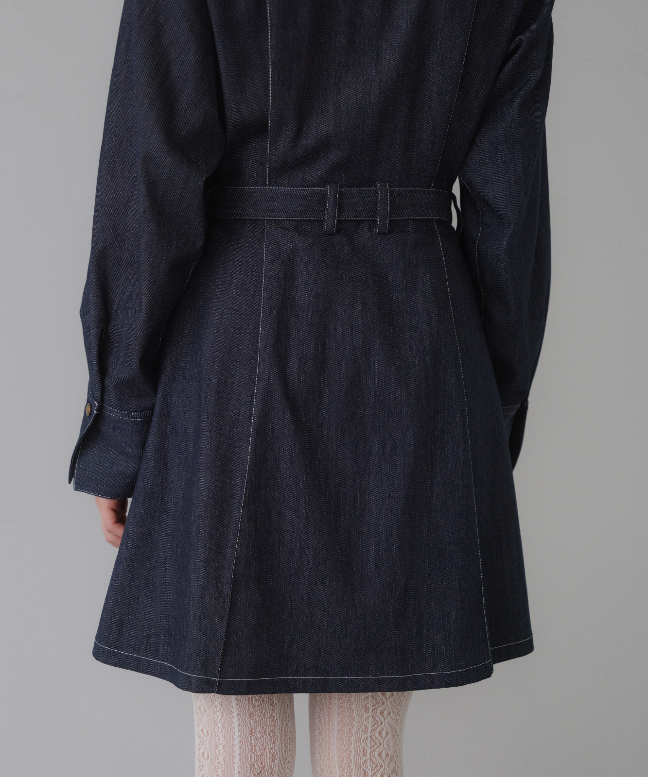 ≪通常販売≫classical denim mini onepiece （クラシカルデニムミニワンピース）