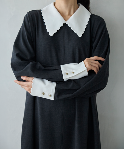 ≪通常販売≫scallop onepiece "emma" （スカラップワンピース"エマ"）≪2026年10月7日12:00販売開始≫