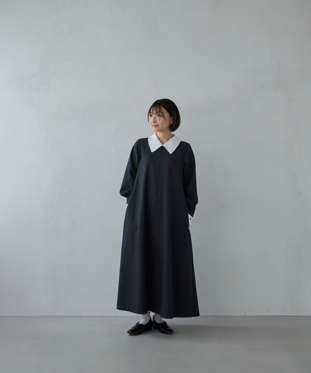 ≪通常販売≫scallop onepiece "emma" （スカラップワンピース"エマ"）≪2026年10月7日12:00販売開始≫