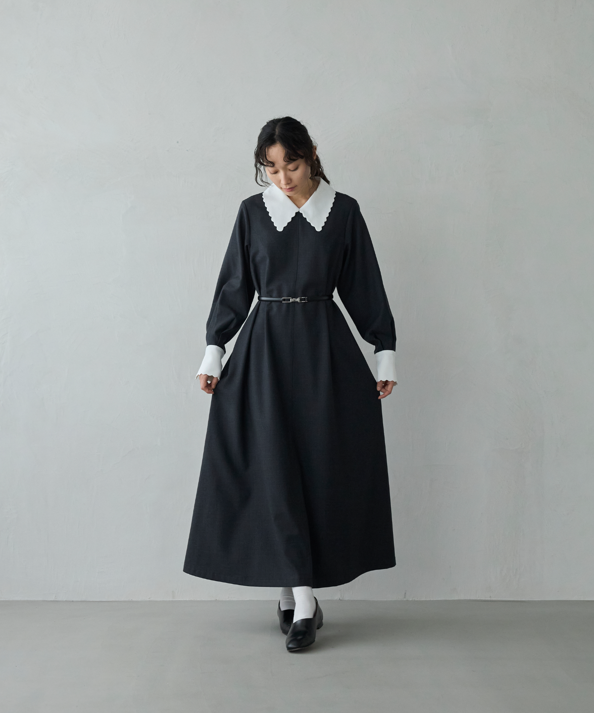≪通常販売≫scallop onepiece "emma" （スカラップワンピース"エマ"）≪2026年10月7日12:00販売開始≫