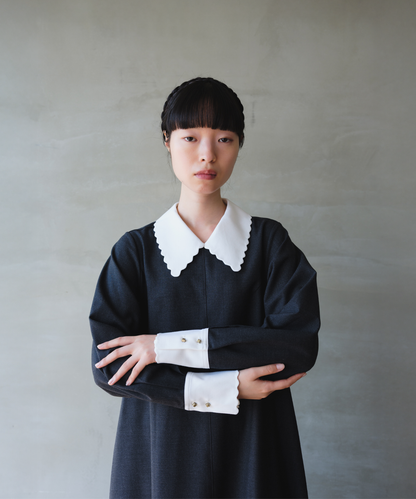 ≪通常販売≫scallop onepiece "emma" （スカラップワンピース"エマ"）≪2025年11月4日12:00販売開始≫