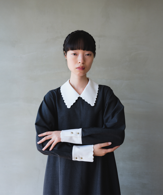 ≪通常販売≫scallop onepiece "emma" （スカラップワンピース"エマ"）≪2025年11月4日12:00販売開始≫