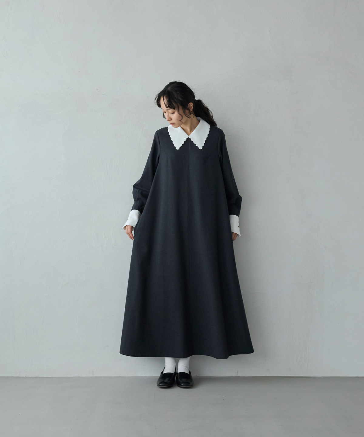 ≪通常販売≫scallop onepiece "emma" （スカラップワンピース"エマ"）≪2026年10月7日12:00販売開始≫