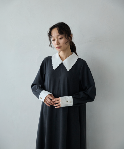 ≪通常販売≫scallop onepiece "emma" （スカラップワンピース"エマ"）≪2026年10月7日12:00販売開始≫