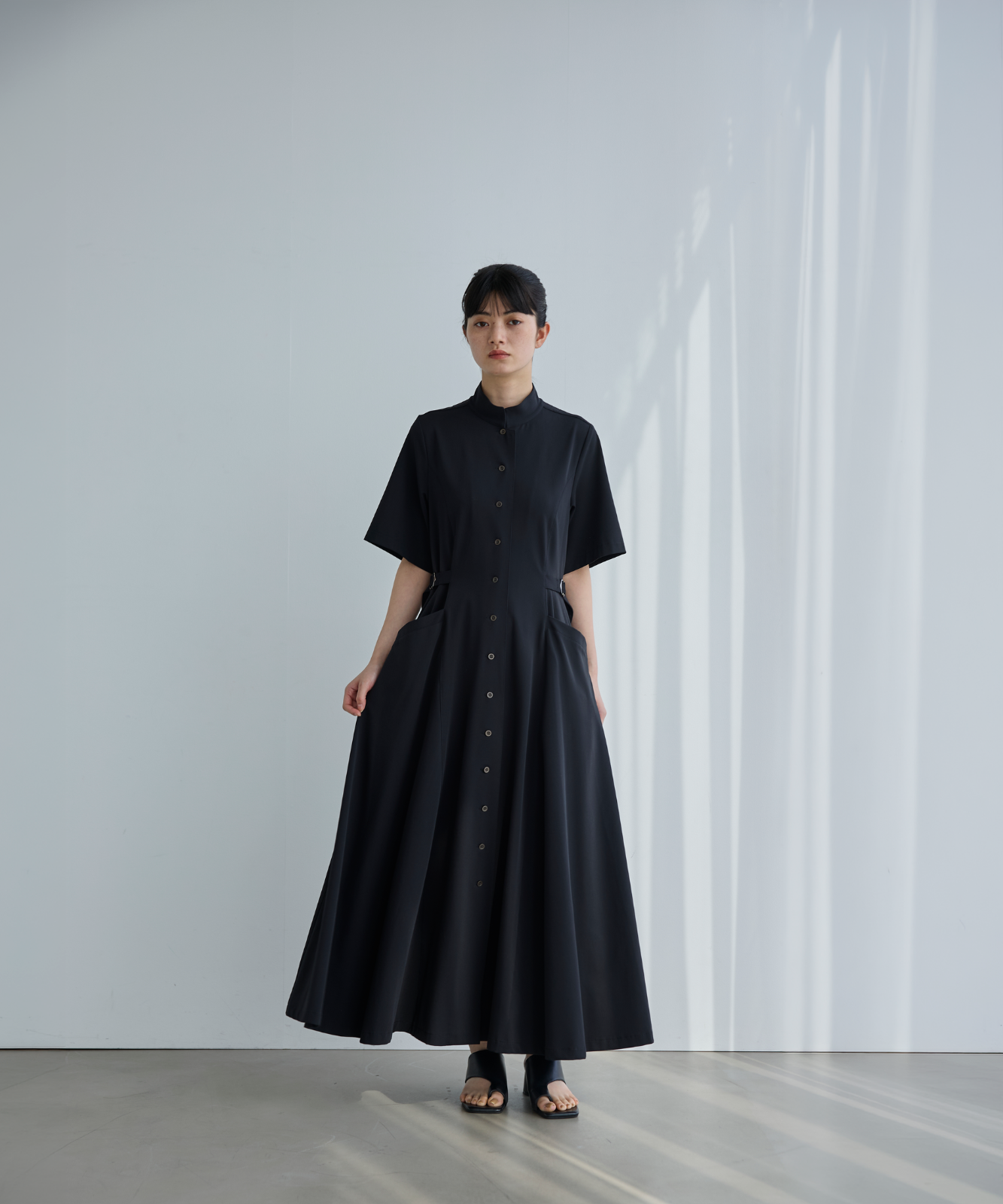 ≪通常販売≫【THE DRESS #68】mao collar classical dress（マオカラークラシカルドレス）