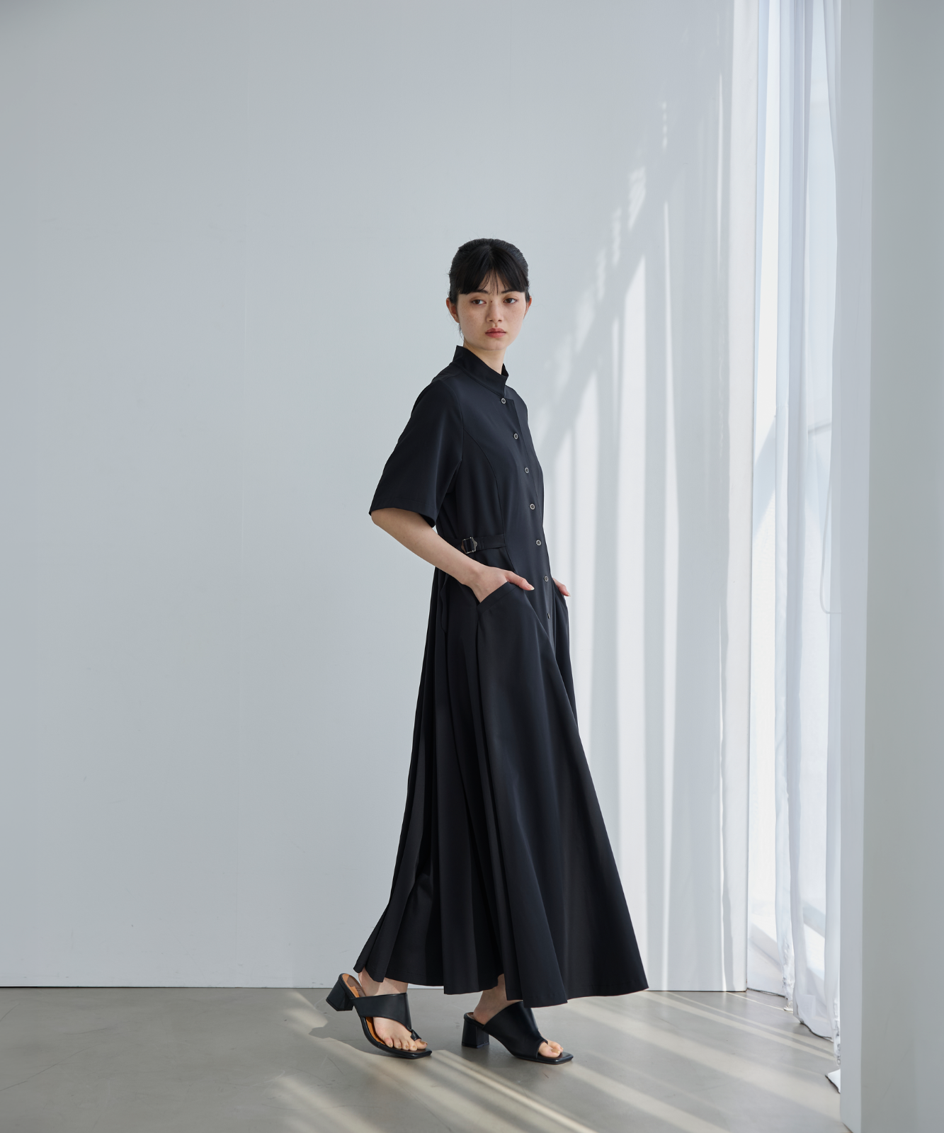 ≪通常販売≫【THE DRESS #68】mao collar classical dress（マオカラークラシカルドレス）