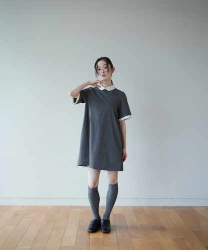 ≪通常販売≫bicolor mini dress "lily" （バイカラーミニドレス"リリー"）