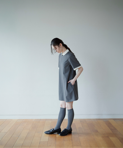 ≪通常販売≫bicolor mini dress "lily" （バイカラーミニドレス"リリー"）